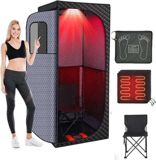 Sauna vapeur portable - avec chauffage, format portable, usage à domicile
