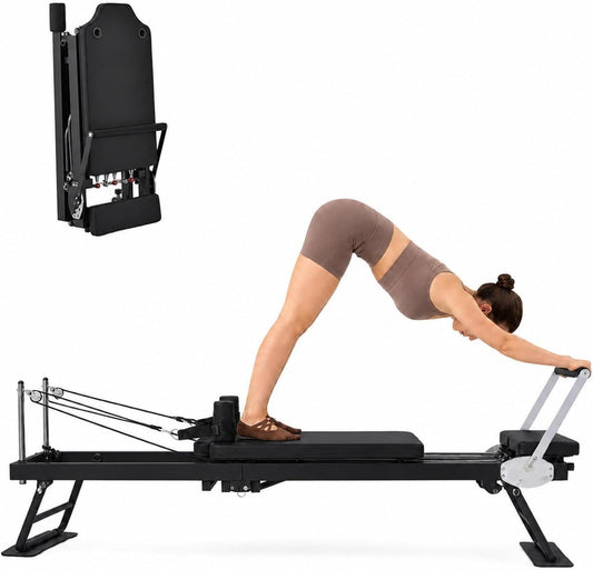 Table de Pilates pour entraînement à domicile: pliable, usage à domicile