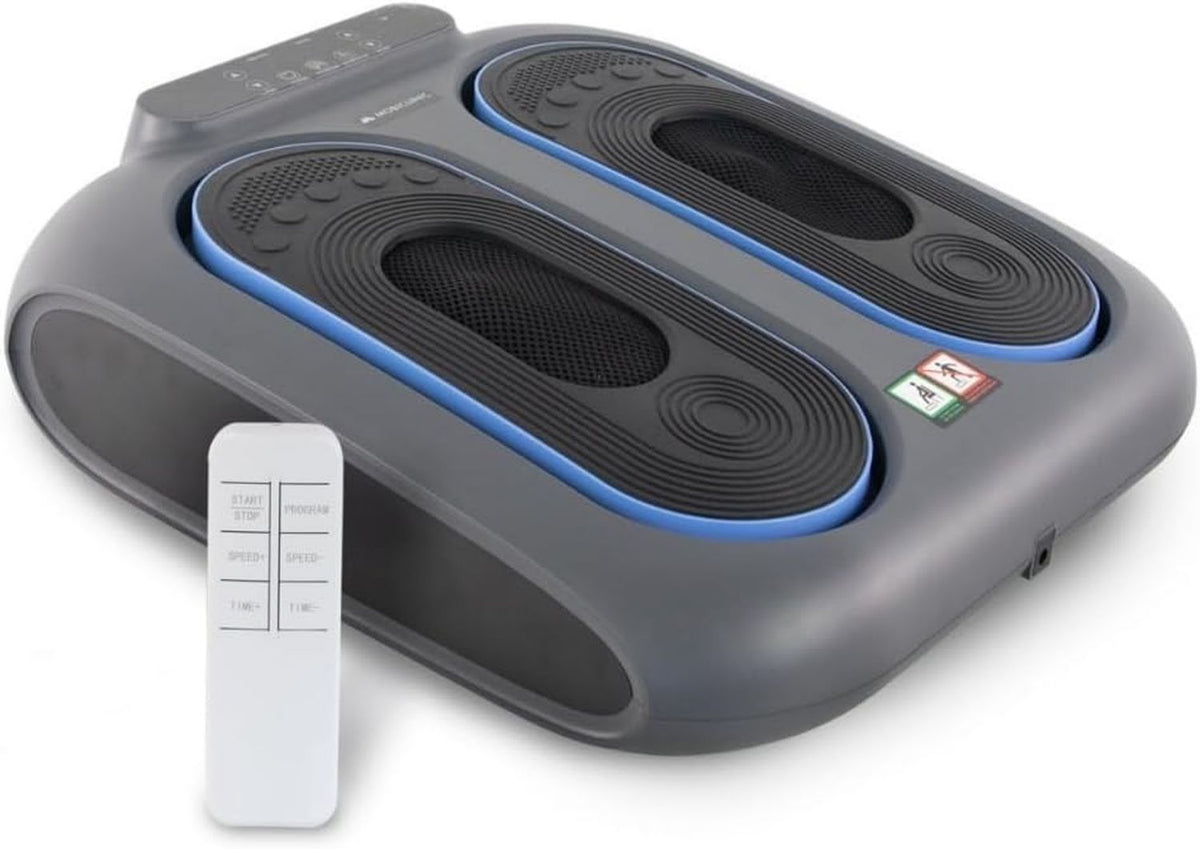 Appareil de massage – pour pieds et jambes, avec télécommande, affichage LED, 10 niveau x, 5 programmes, Mobiclinic