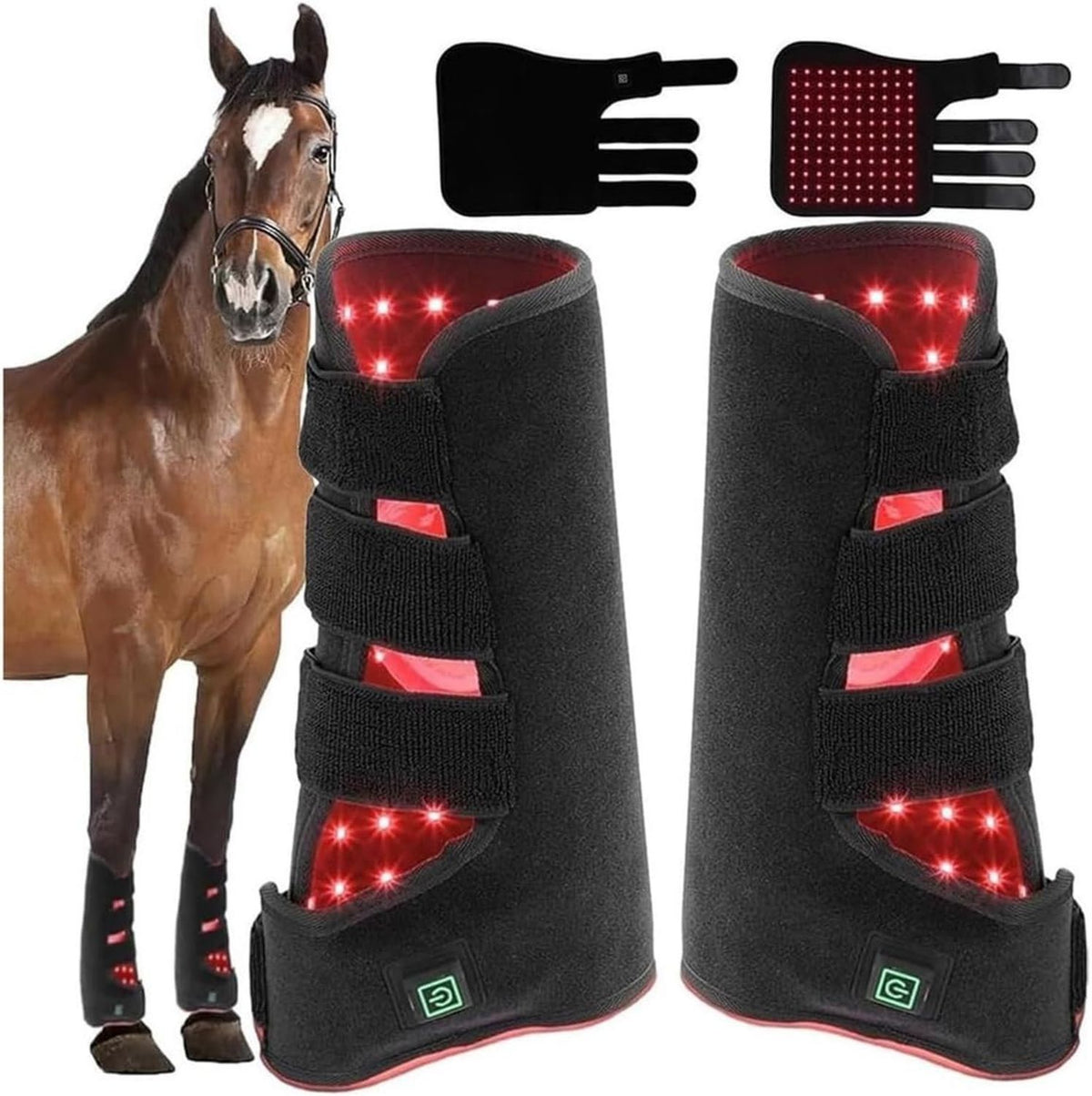 Appareil De Luminothérapie LED Rouge Pour Les Douleurs Aux Jambes: affichage LED, 850 Nm, 660 Nm