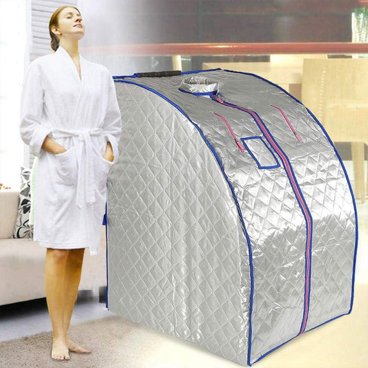 Sauna vapeur portable: infrarouge lointain, pliable, avec chauffage, format portable