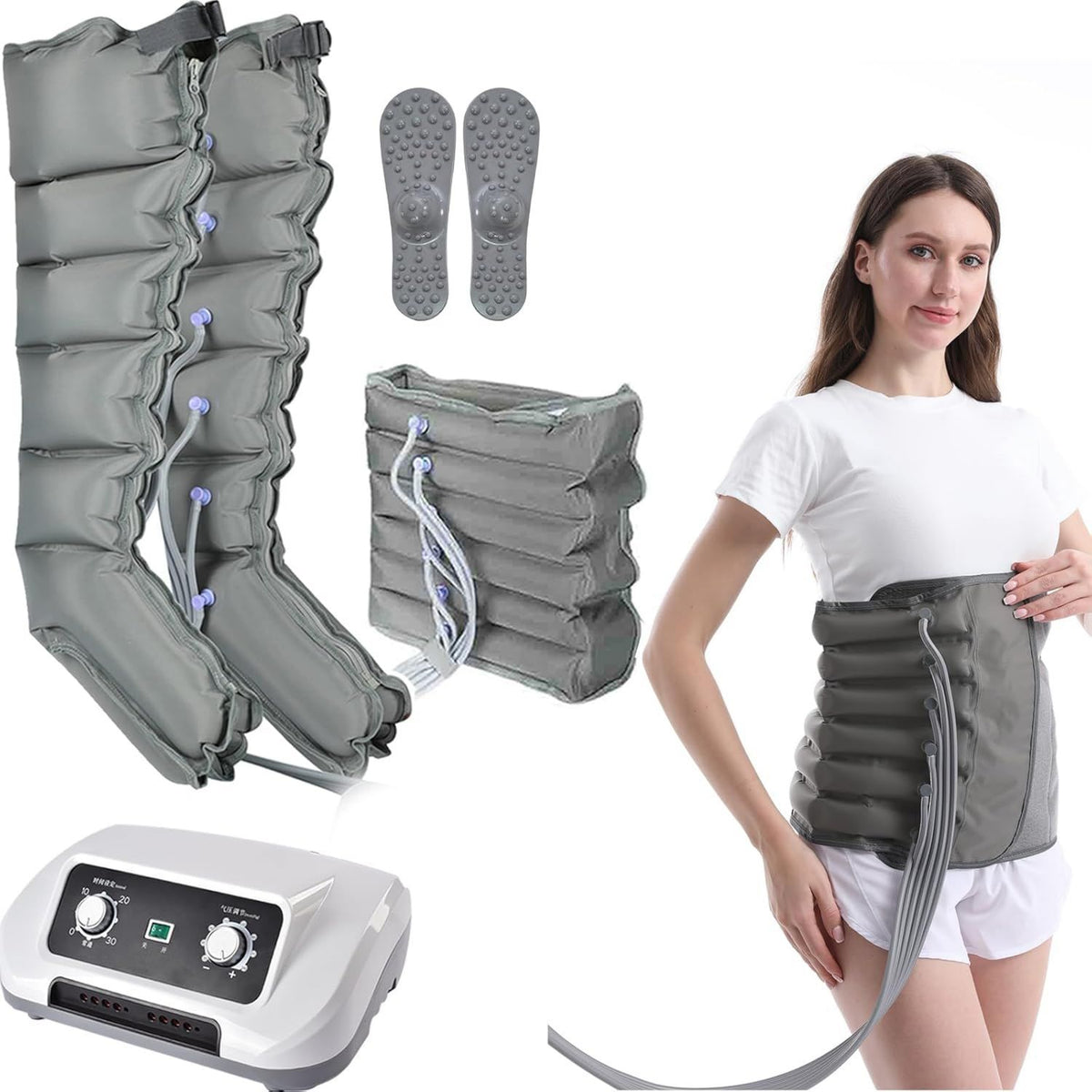 Bottes de pressothérapie – massage par compression d'air