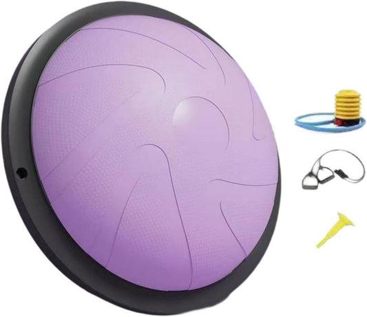 Demi-Ballon d'exercice antidérapant pour - usage à domicile, violet, LOVIVER