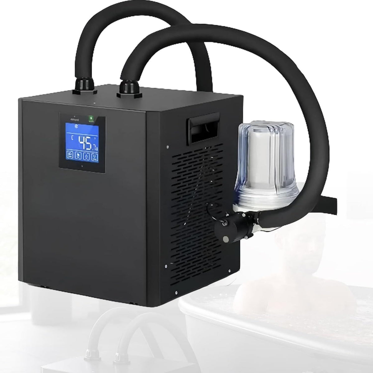 Refroidisseur pour bain froid: isolé