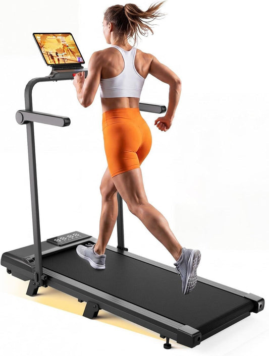 Tapis de marche: réglable, format portable, 136KG, 2.5HP, 6km/h, 12km/h