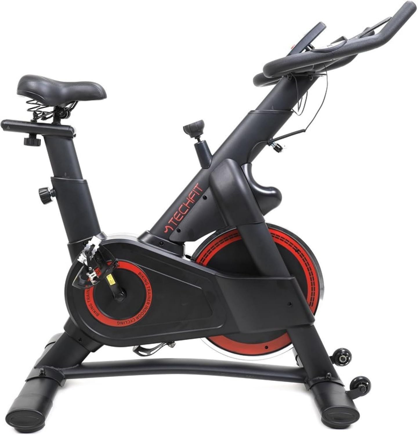 Vélo d'appartement: résistance magnétique, résistance réglable, connexion Bluetooth, 20 kg, 200 kg, 99 niveau x, TechFit Vélo d'appartement