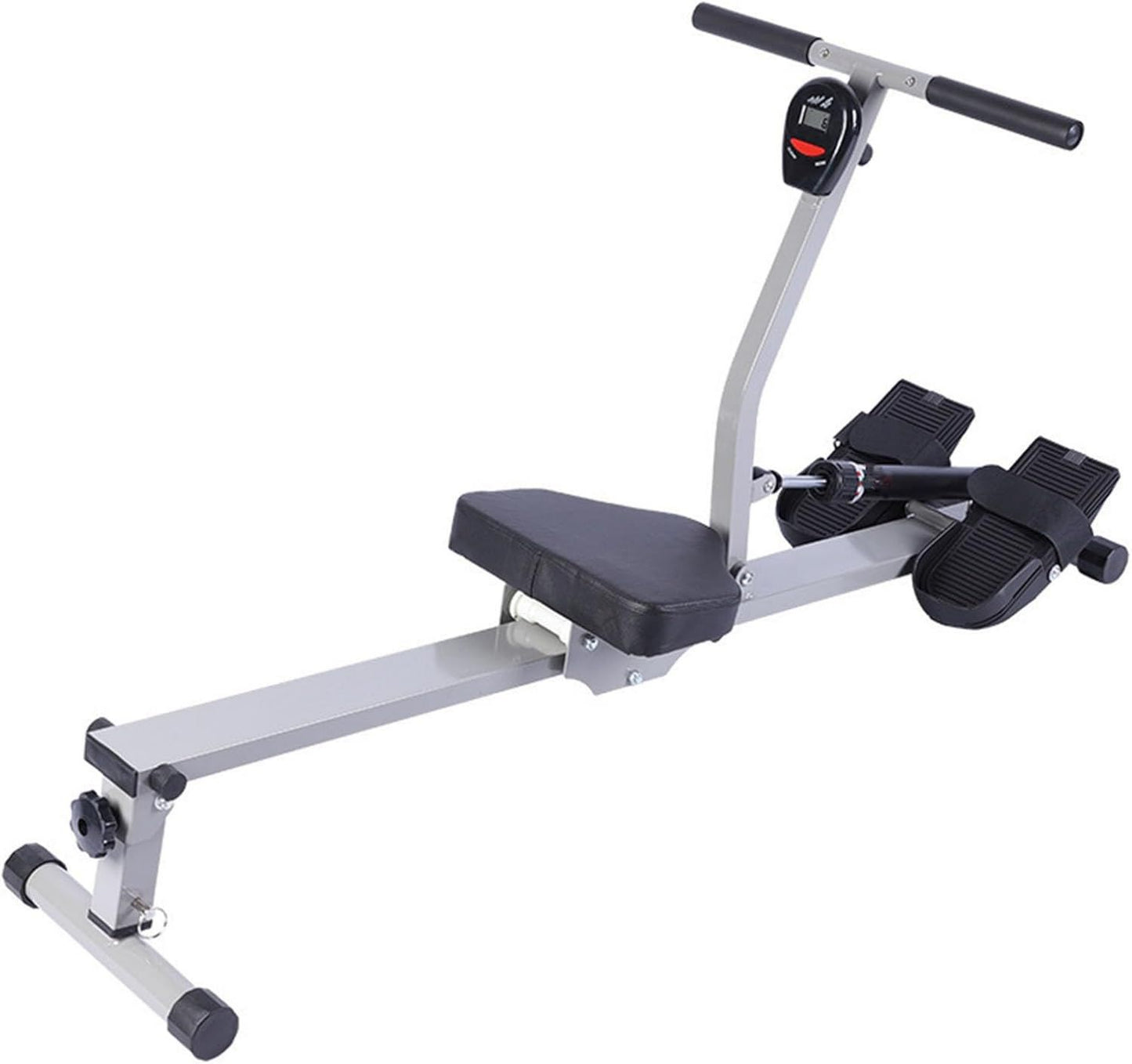 Rameur – résistance hydraulique, fonctionnement silencieux, 120 kg