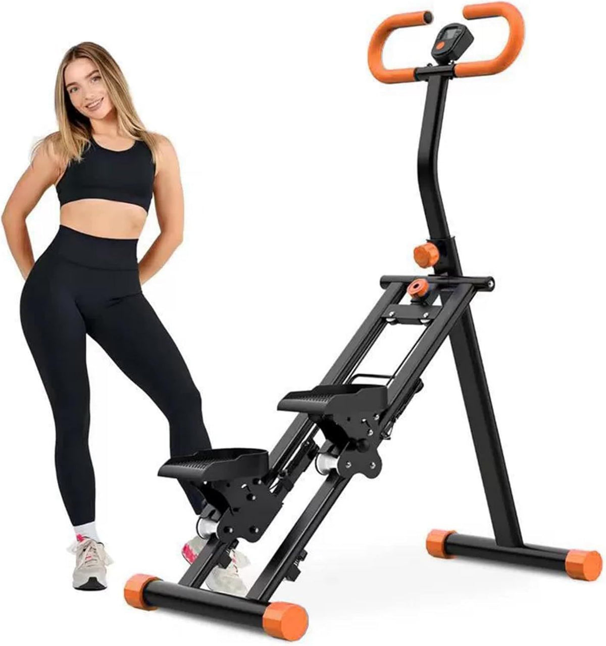 Stepper vertical: format compact, pliable, réglable, avec écran