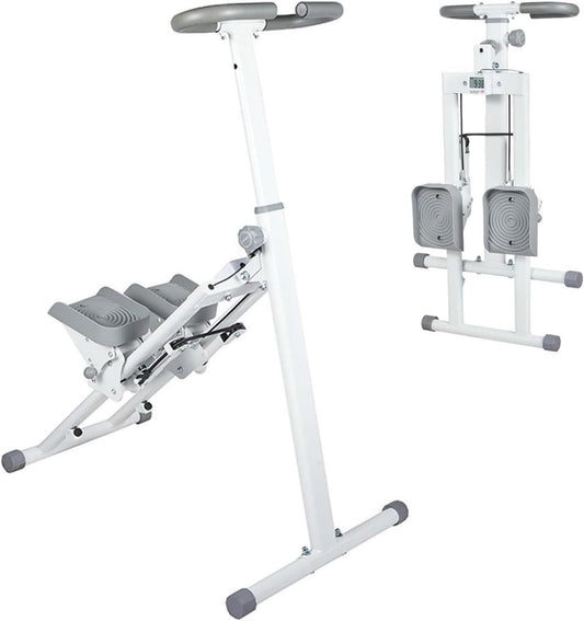 Stepper vertical – format compact, pliable, réglable, usage à domicile