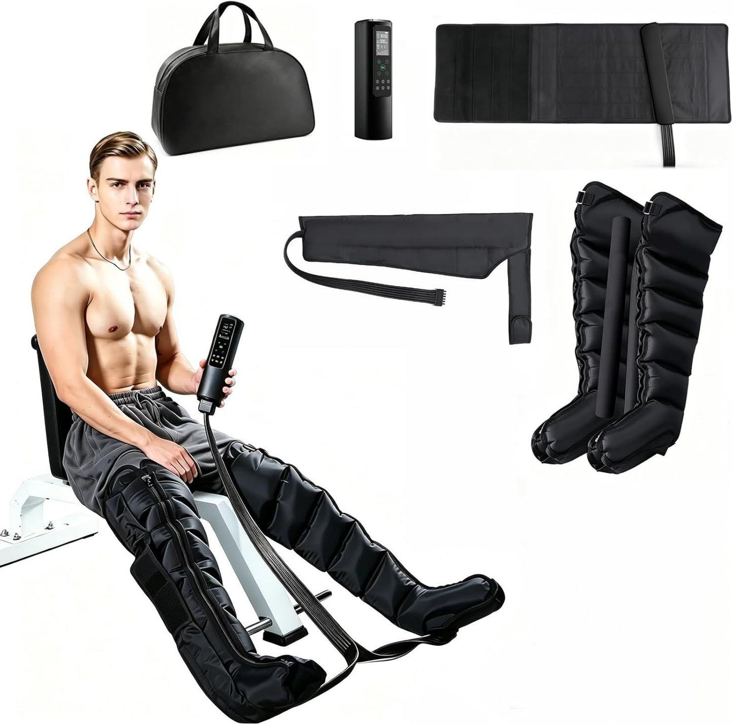 Bottes de pressothérapie – 6 Chambres