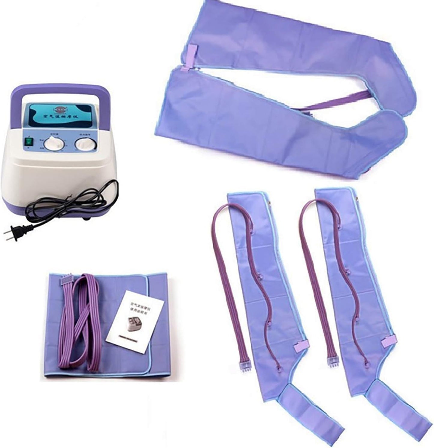 Appareil de massage: massage par compression d'air, pour pieds et jambes, MRKU