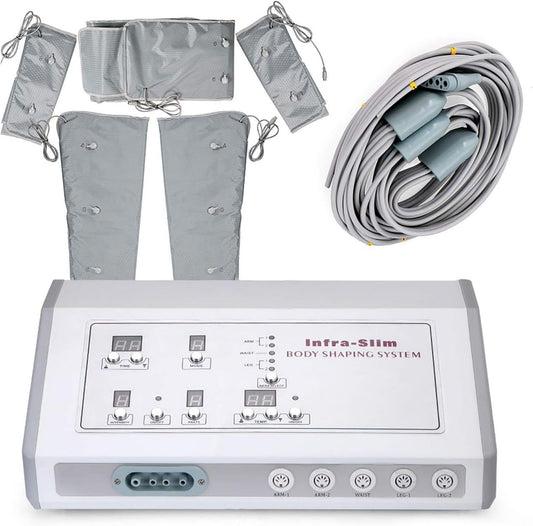 Combinaison de pressothérapie - avec chauffage, usage professionnel, 400W, 7 Niveau x, 6 Modes