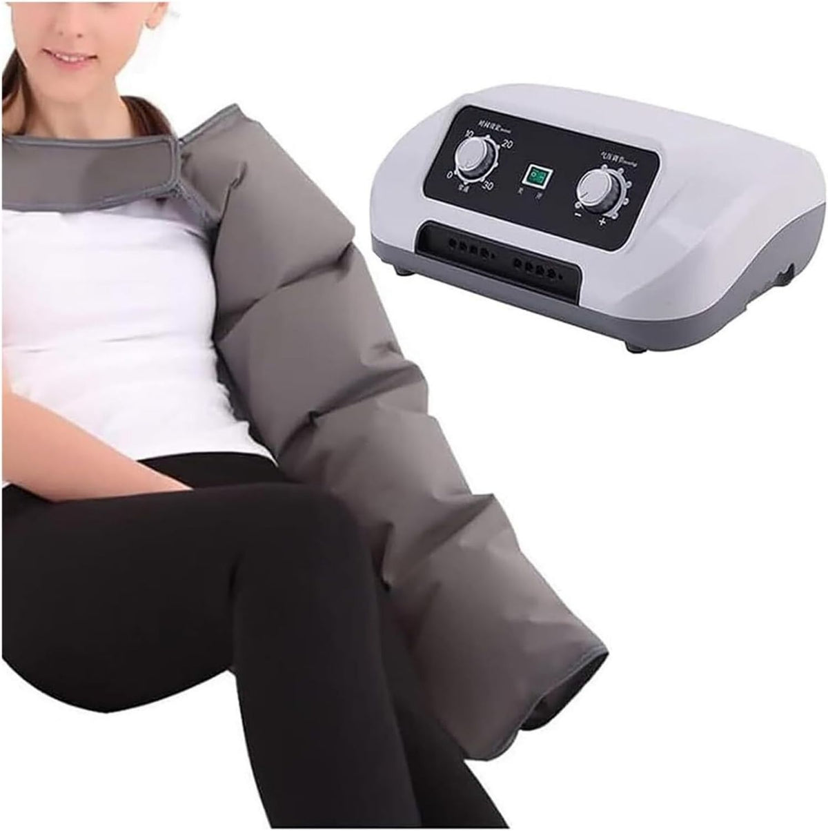 Bottes de pressothérapie – massage par compression d'air, pour bras et jambes, 4 Chambres
