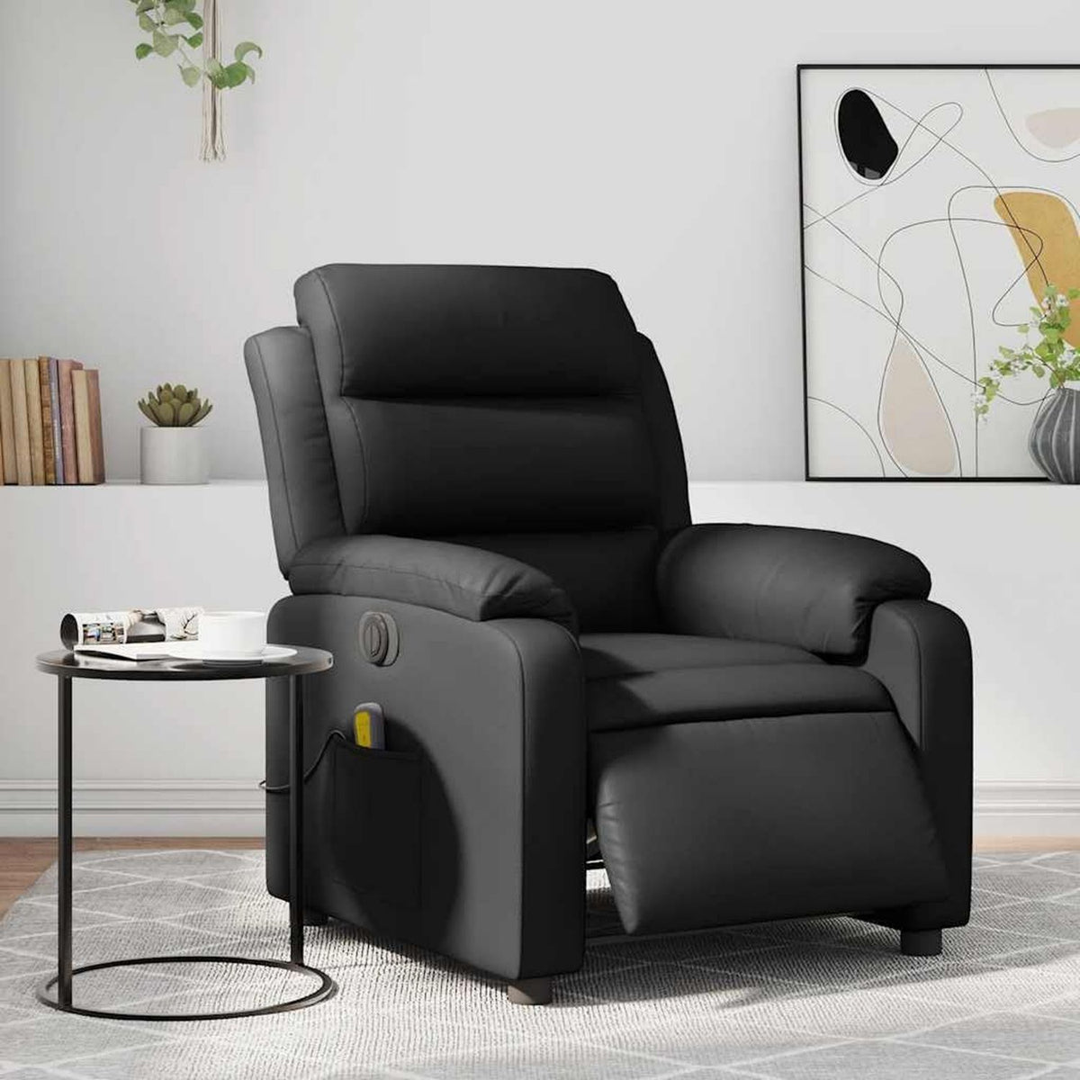 Fauteuil de massage - réglable, noir