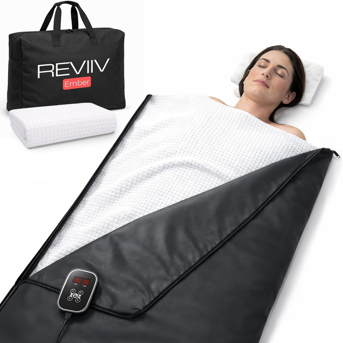 Couverture de sauna infrarouge – infrarouge lointain, format portable, usage à domicile