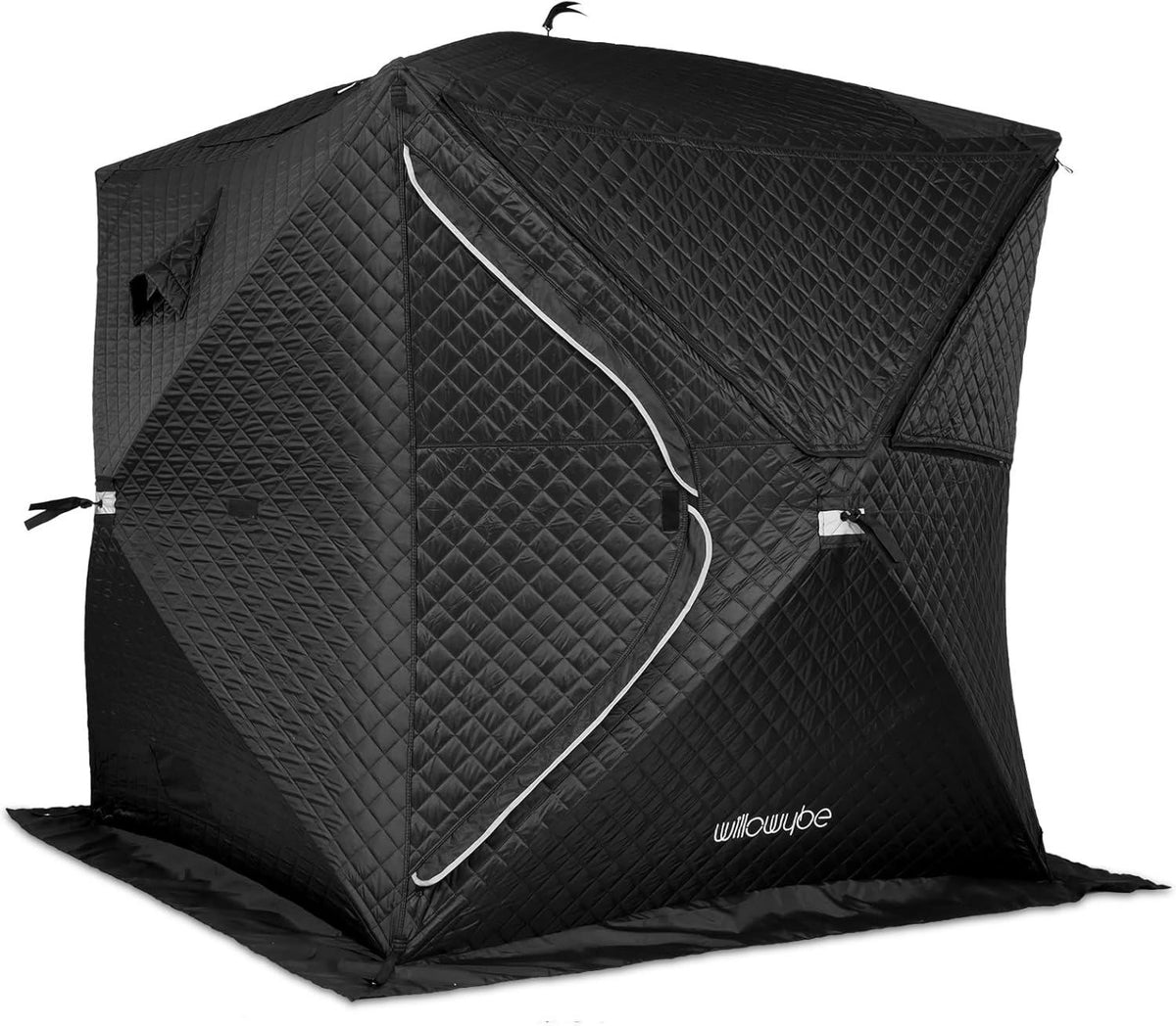 Tente de Sauna extérieur Pro – structure en acier, isolé, WILLOWYBE