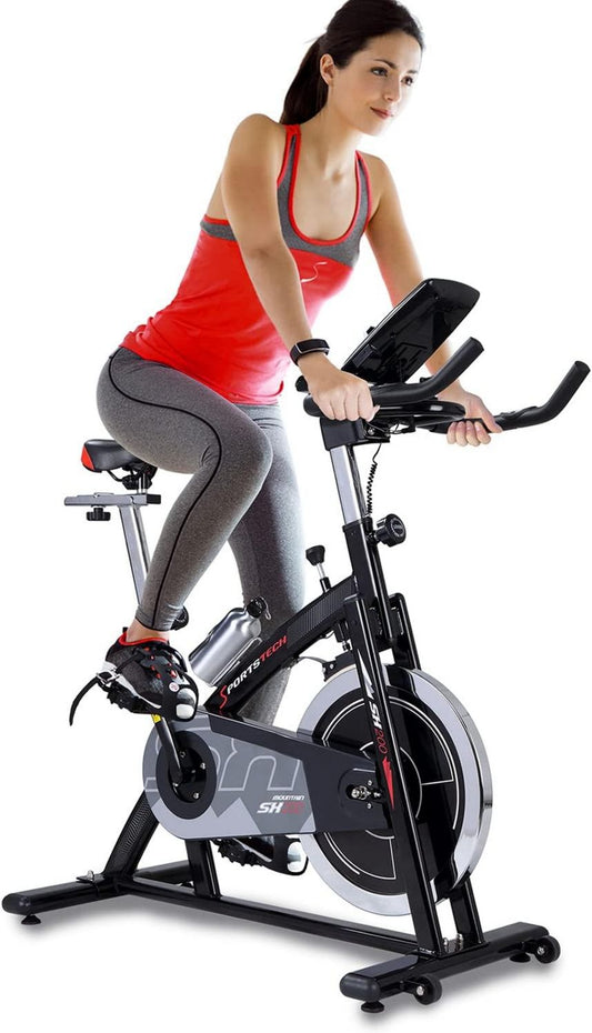 Sportstech SX200 Vélo d'appartement: commande via application
