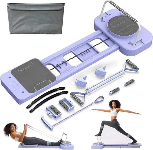 Planche de Pilates: pliable, format portable, usage à domicile