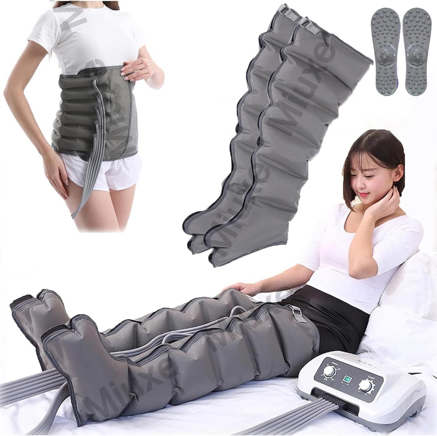 Bottes de pressothérapie - massage par compression d'air