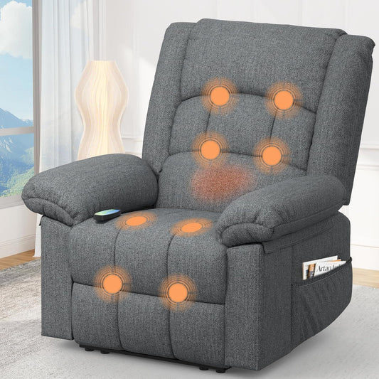 Fauteuil de massage - réglable, avec chauffage