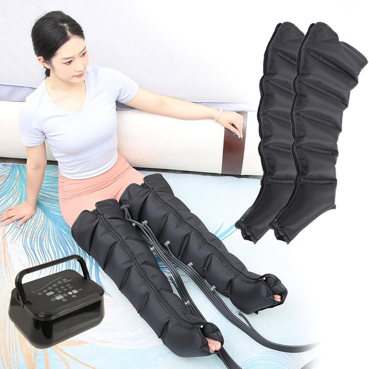 Bottes de pressothérapie – massage par compression d'air