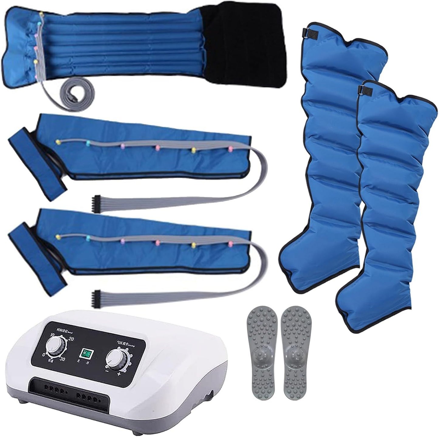 Bottes de pressothérapie: massage par compression d'air, 8 niveau x