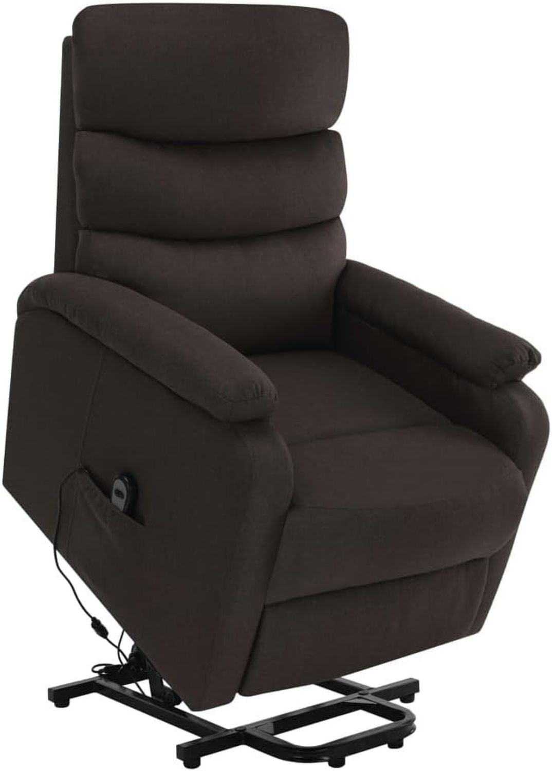 Fauteuil de massage – réglable, avec télécommande, marron