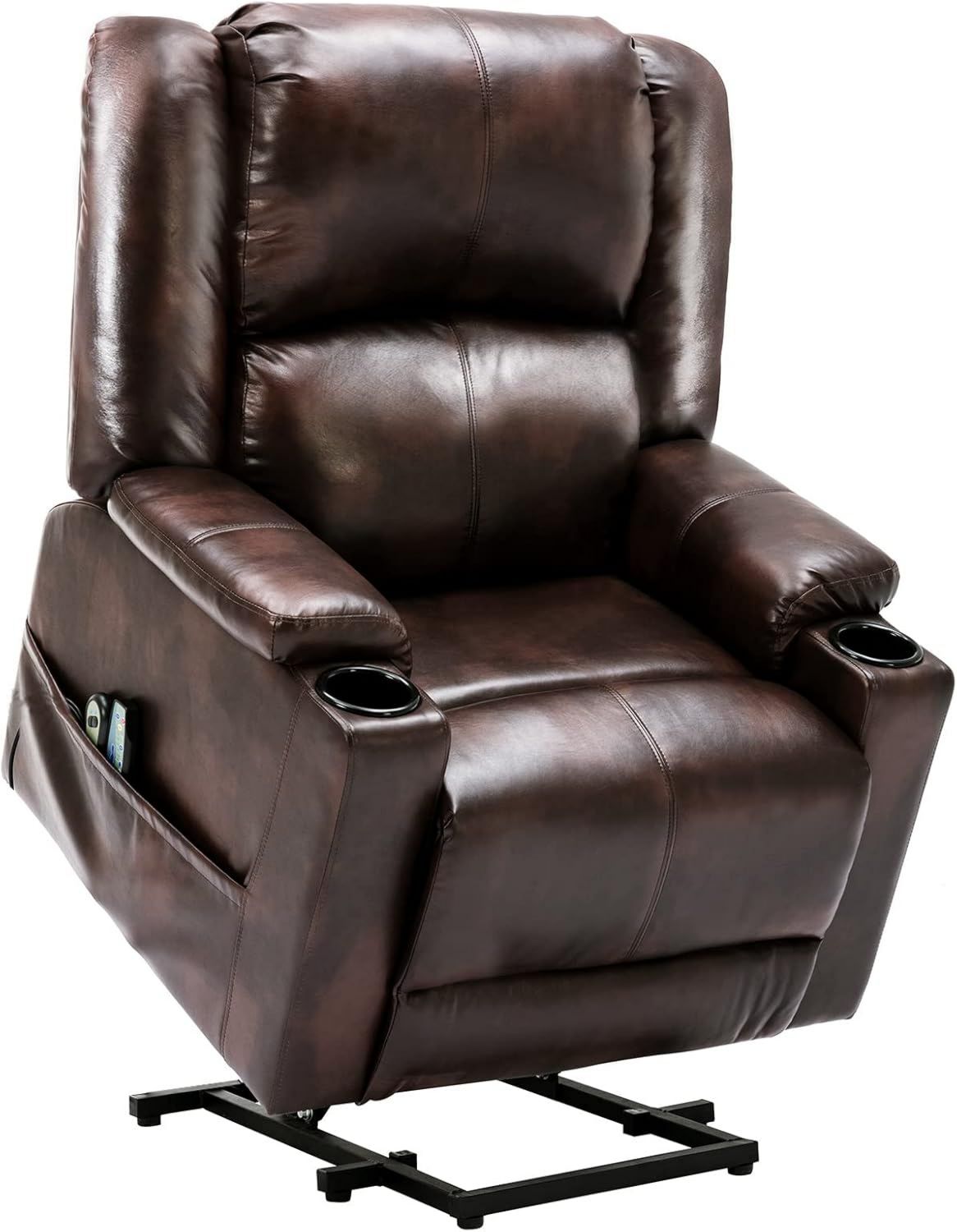 Fauteuil de massage: réglable, marron, COMHOMA